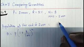 Chapter:7 Example 9 with Solution | Comparing Quantities | New ncert 2023 | Tax & D. | Vikram sir |