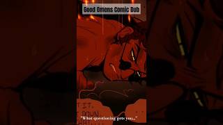 Good Omens comic dub  Crowley VS Satan #goodomens #crowley #aziraphale #ineffable #amazonprime