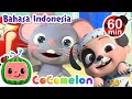 🐭Tikus Kecil dan Gajah🐘 | CoComelon Bahasa Indonesia - Lagu Anak Anak | Spesial Agustus