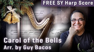 FREE Score: Synchron Harp: Carol of the Bells for two harps