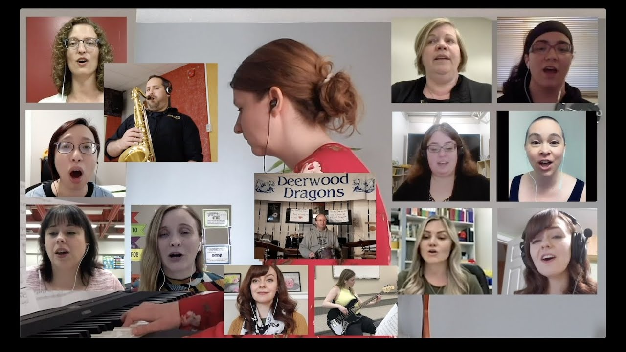 Lean On Me Cover by the music teachers of the School District of Mystery Lake