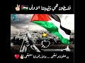 ان لم تكن فلسطين قضيته فلا قضيه له 