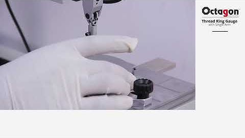 Octagon ULM - calibration of Thread Ring Gauge ( Single arm method)