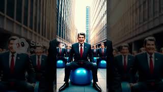 President Reagan Bouncing #funny #memes #ai #sora #soraai