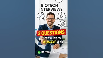 🚨 Biotech Interview Secrets: 3 Questions You MUST Prepare!