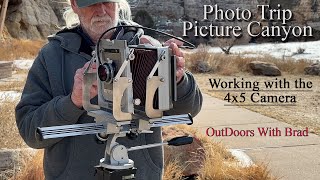 Photography Trip to Picture Canyon in southeast Colorado.  Working with the 4x5 large format camera.