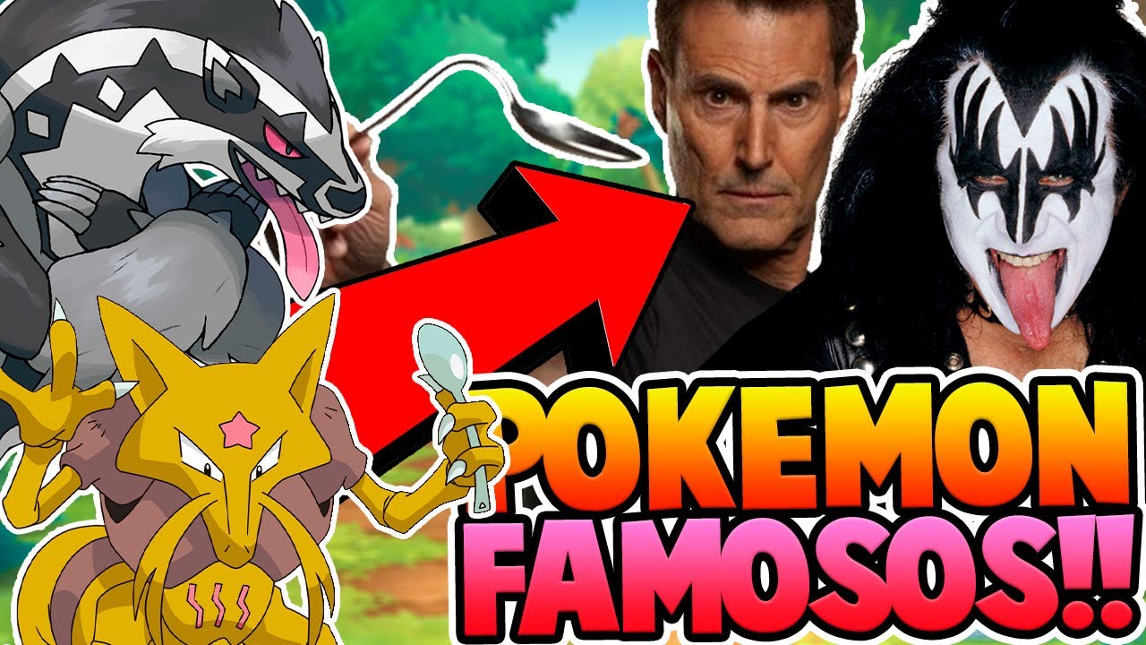 Pokémon inspirados em famosos da vida real - Canaltech