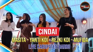 CINDAI - SITI NURHALIZA || COVER REZKI - YANTI KDI - MASITA RASYID - MUFIDAH || LIVE KABUPATEN BARRU