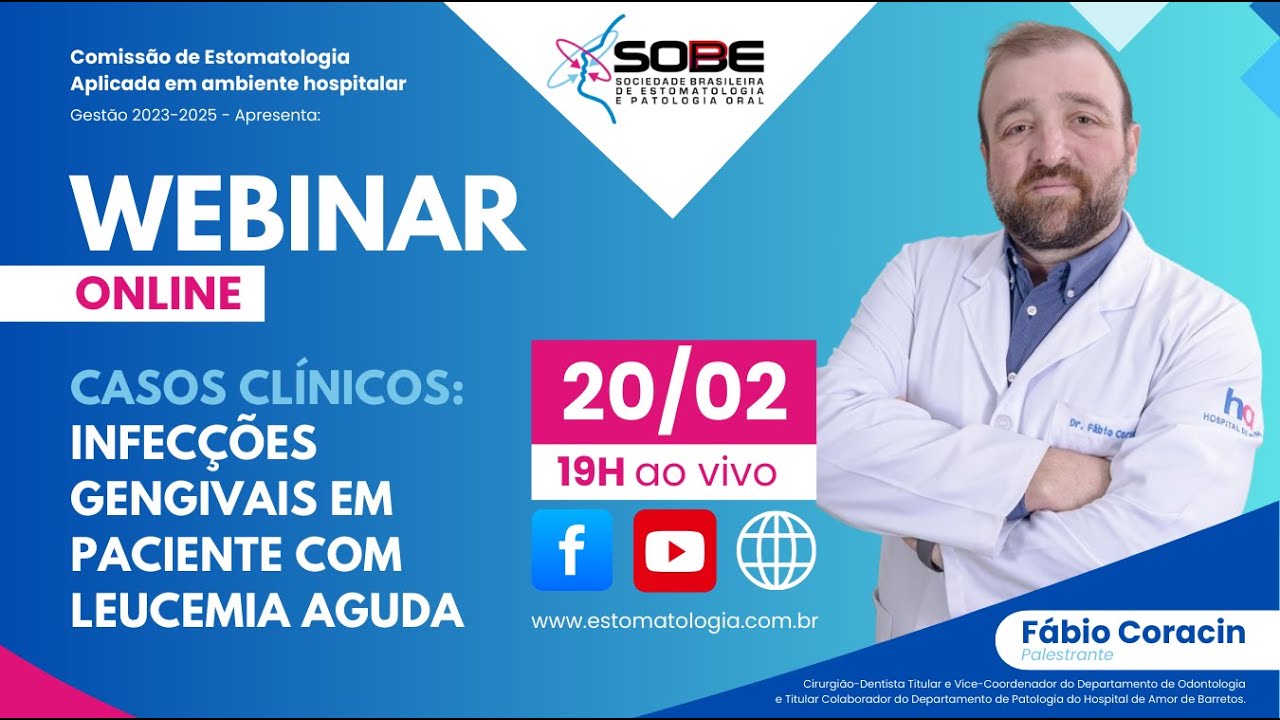 Casos cl&iacute;nicos: Infec&ccedil;&otilde;es gengivais em paciente com leucemia aguda