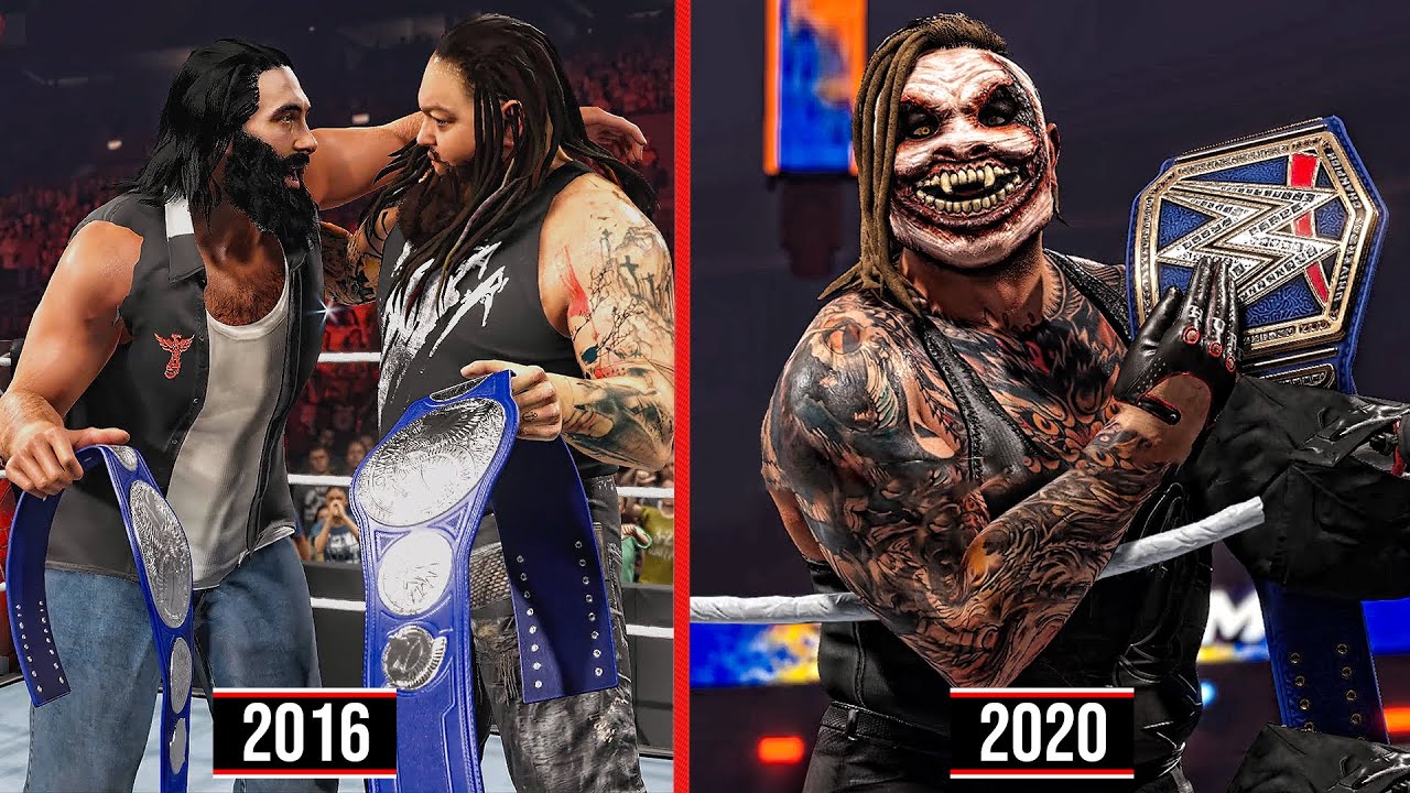 All Of Bray Wyatt Championships Wins! (WWE 2K)