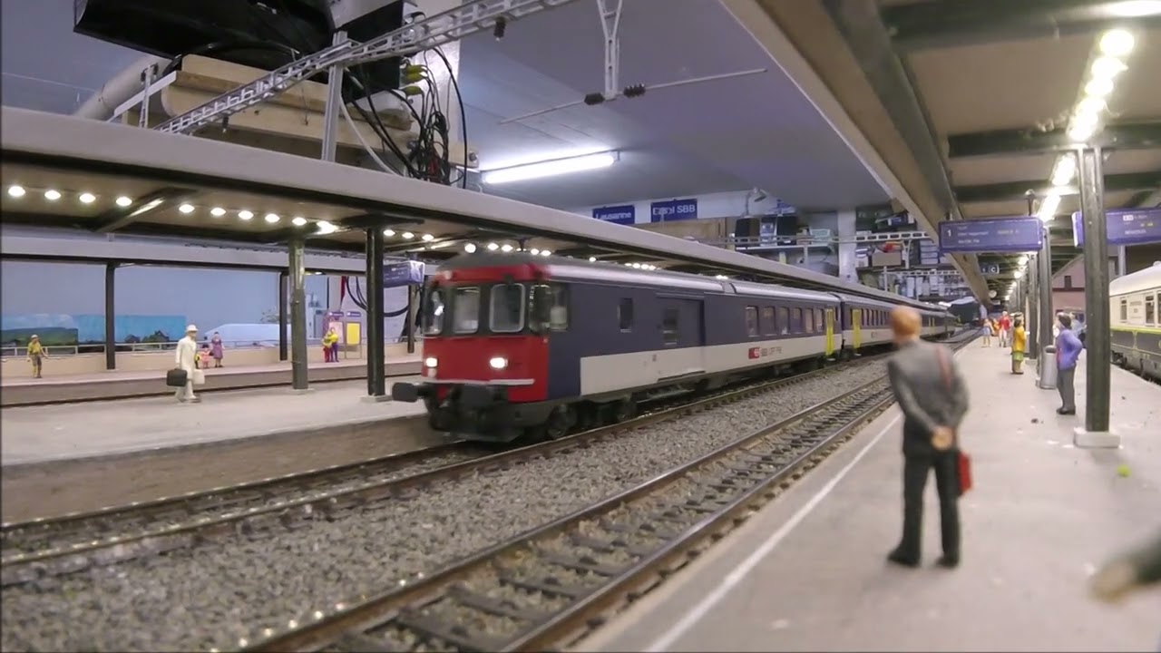 Automne 2023 roulement sur le réseau H0/AC