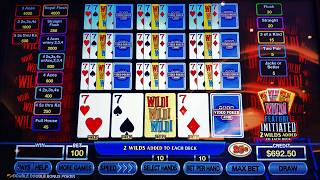 7777 DEALT in DDB! $25 a spin on Wild, Wild, Wild Poker screenshot 4