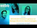 Estbb le bachelor assistant ingnieur en biologie biochimie biotechnologies bac3 en bref