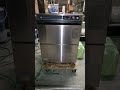 ホシザキ　食器洗浄機　JWE-400TUB3-5 動作確認動画