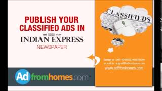 Indian Express advertisement rate card | Mathrubhumi matrimonial advertisement