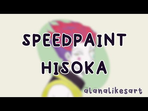 Hisoka Morow Speedpaint || alanalikesart