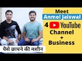 How @Anmol Jaiswal Manages 4 YouTube Channels & His Gaming Business? Inspirational Interview