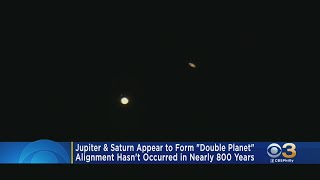 Jupiter, Saturn Appear So Close Creating Spectacular Sight In Night Sky
