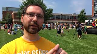 Explaining how a solar telescope works