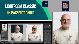 Adobe Lightroom Classic - Creating a UK passport photo. screenshot 4