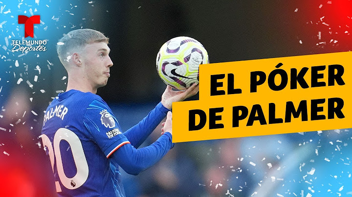 ¡Histórico! Cole Palmer hizo 4 goles en 20 minutos con Chelsea | Premier League | Telemundo Deportes