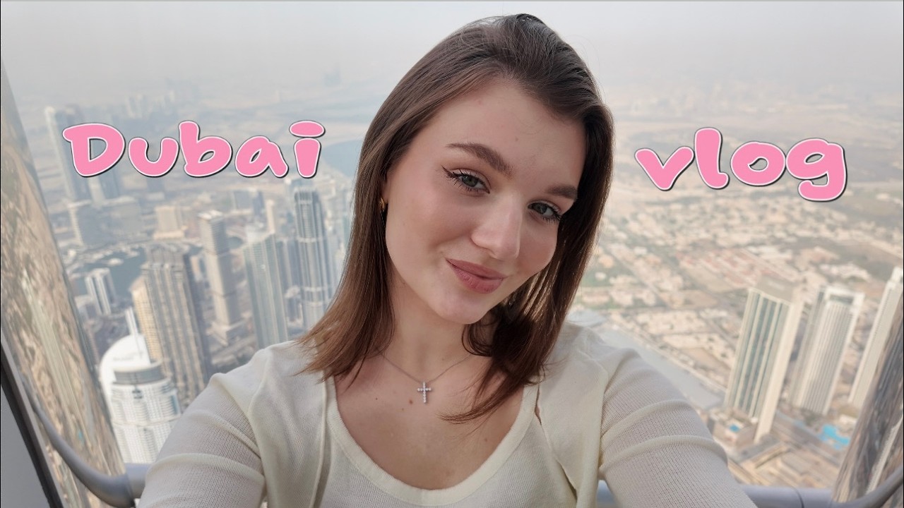 Мой первый VLOG | поездка в Дубай | Burj Khalifa 148 этаж | dji osmo pocket 3
