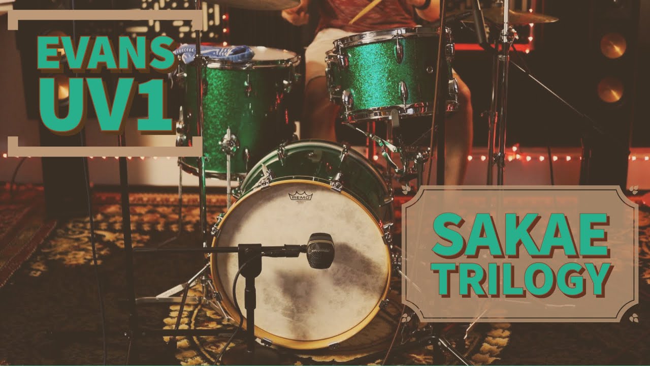 MOSTLY BOP DRUMS | Sakae Trilogy | Evans UV1 | Gabriel Landa | Sound Test/Demo