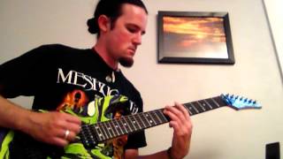 Masotodon Siberian Divide guitar cover played by Raven Symone&#39;s stunt double with EVH 5153