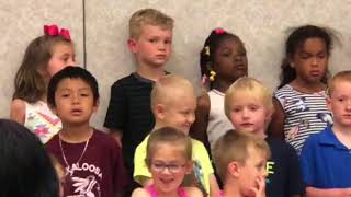 Beau’s Kindergarten Program 2018