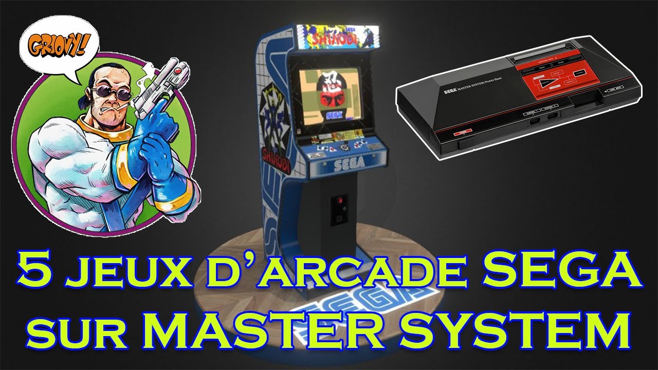 🔴 Stream 🔸 5 jeux d'ARCADE SEGA sur MASTER SYSTEM - YouTube
