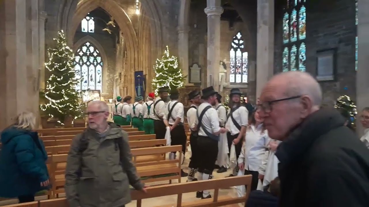 Morris Dancing | New Year's Day 2026 | Sheffield Cathedral 4/6