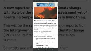 IPCC: Climate change report to sound warning on impacts - BBC