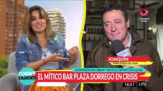 El histórico bar Dorrego en crisis