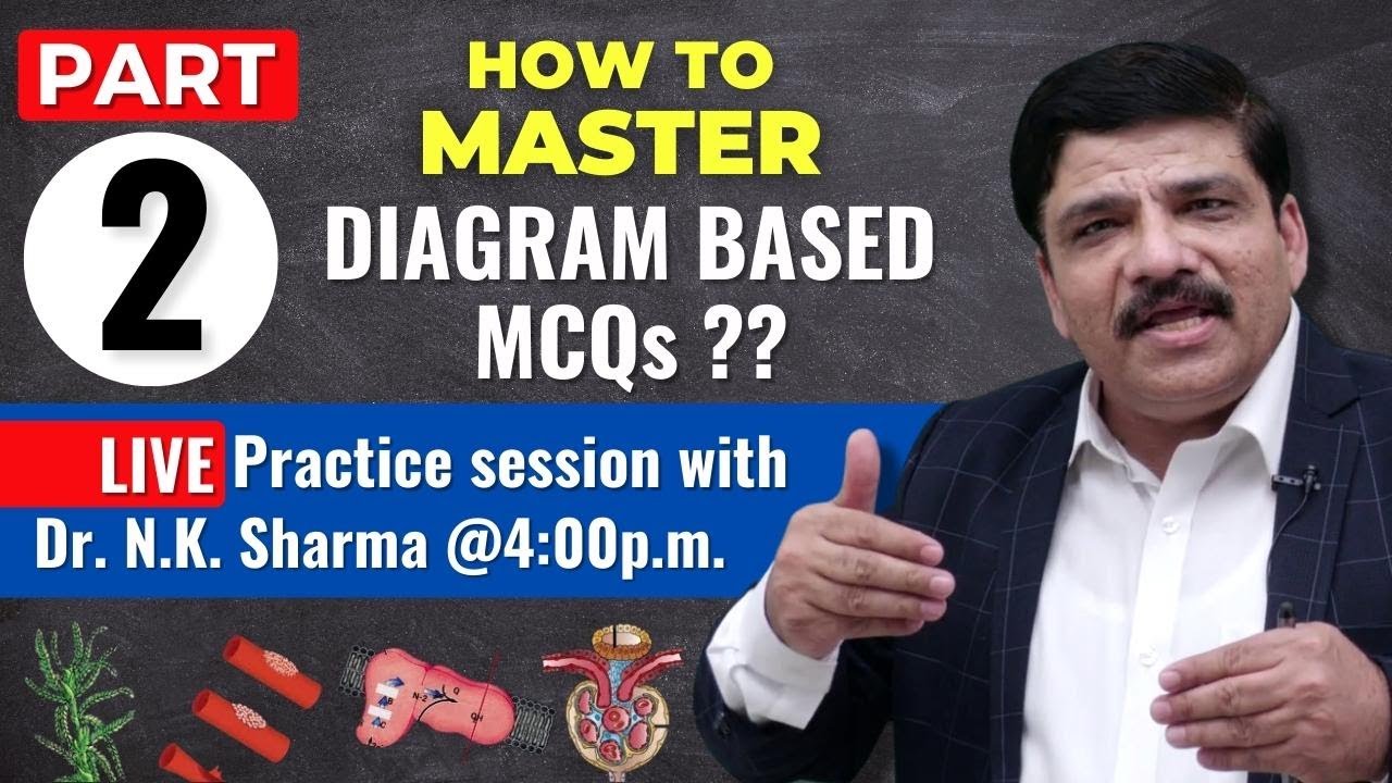 Masterclass on Diagram Based MCQs Part 2 - LIVE PRACTICE SESSION with ...