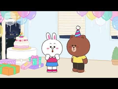 【LINE FRIENDS】EP01熊大的生日 브라운의생일