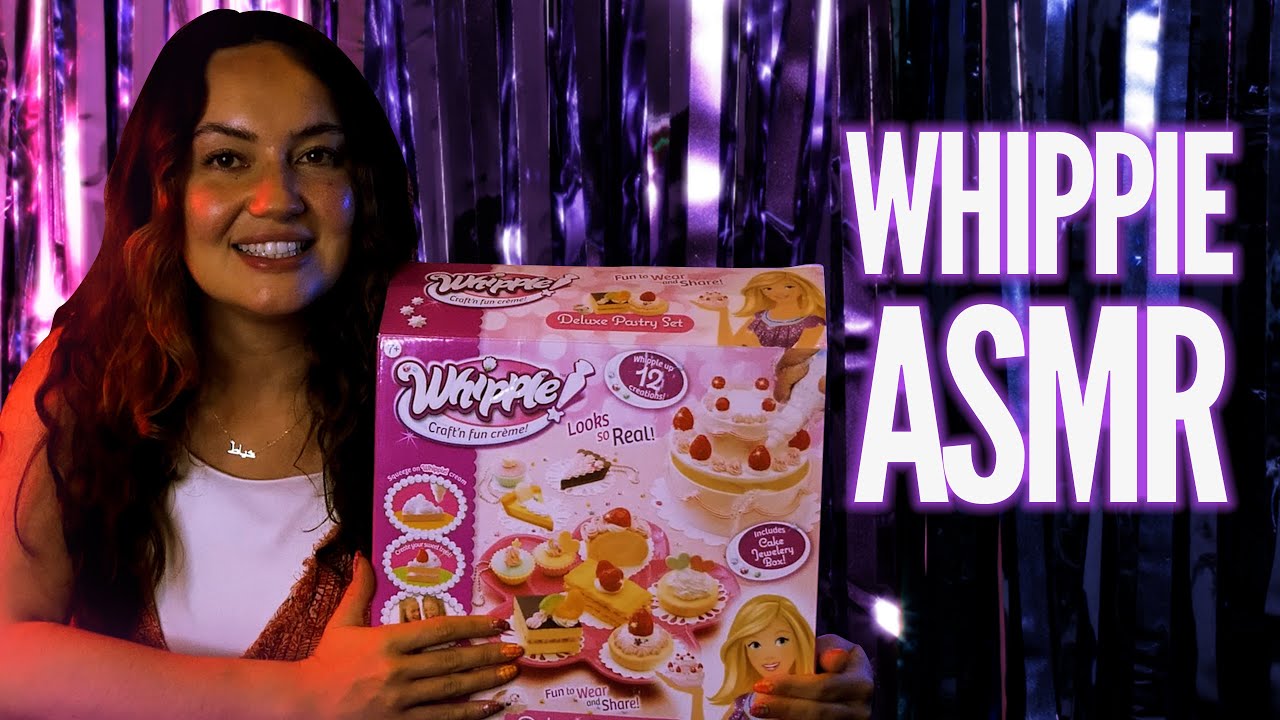 ASMR Анна готовит торт? Весёлые взбитые сливки! Мило и трогательно! 💕