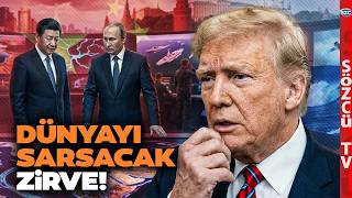 Trump'tan Sonra Putin'den Çin Ziyareti! Su Savaşları Kapıda mı? Rusya'dan ABD'ye Karşı İttifak