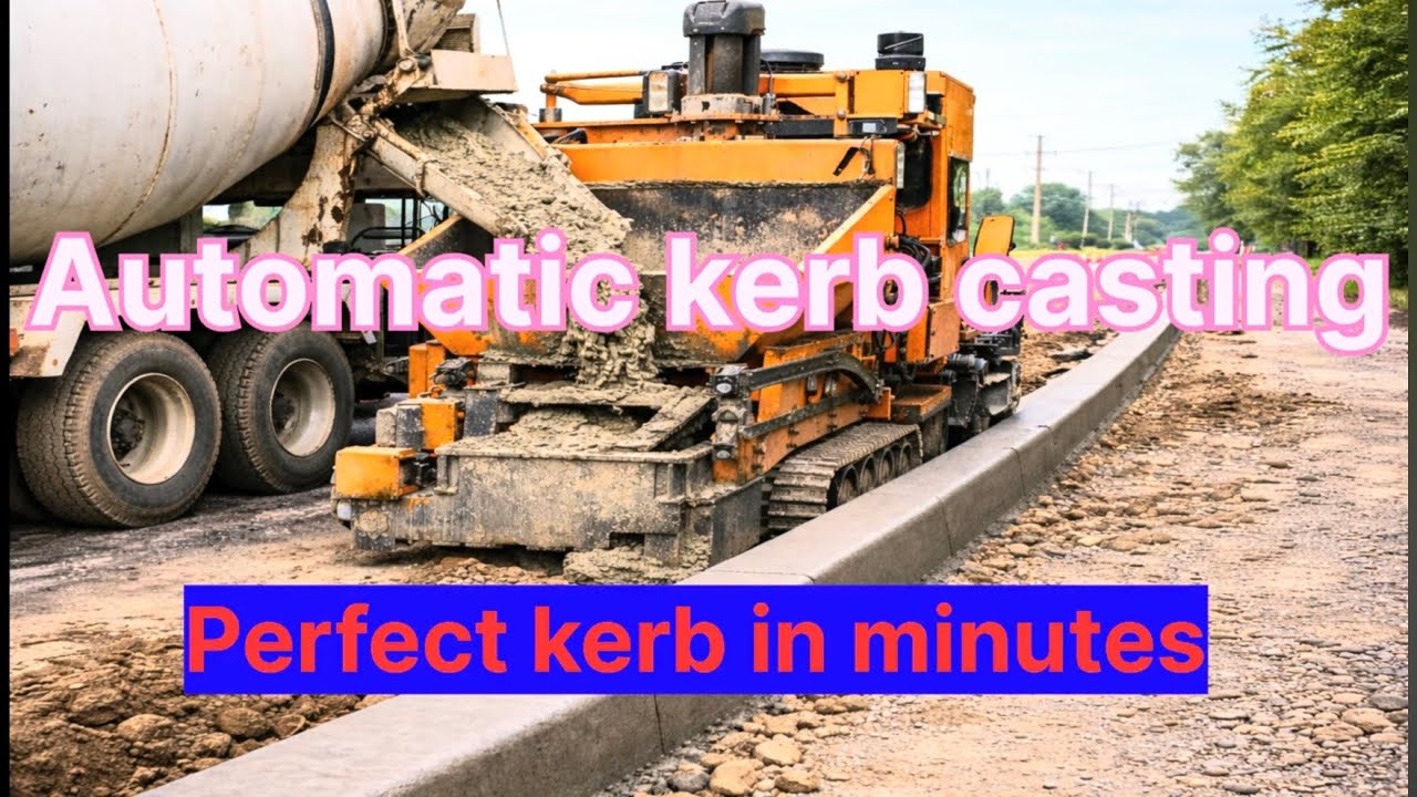 Automatic Kerb casting machine 