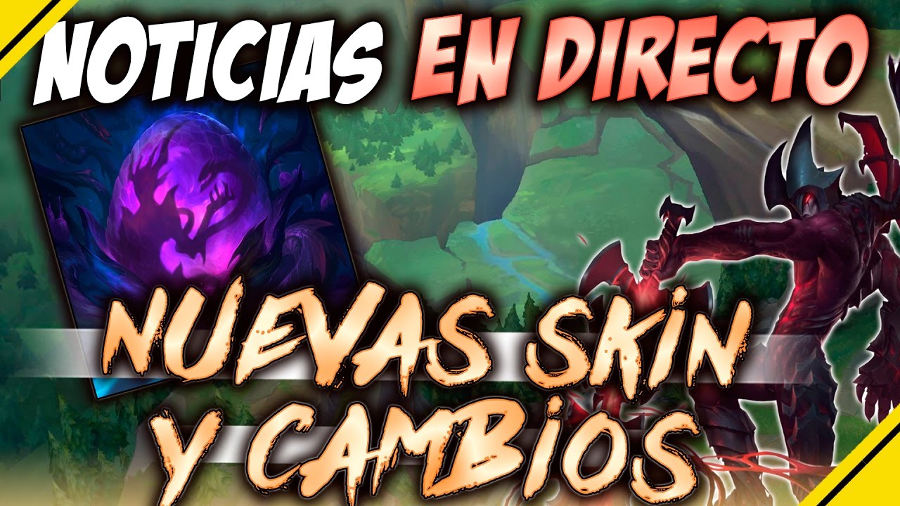 nueva skin lol PBE Nuevas SKIN, REWORK y MÁS | Noticias EN DIRECTO LOL - League Of Legends