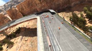 Trackmania 2 Canyon: 20 Cars Test