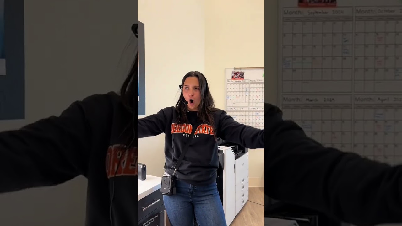 giving the OSU tour guides a run for their money