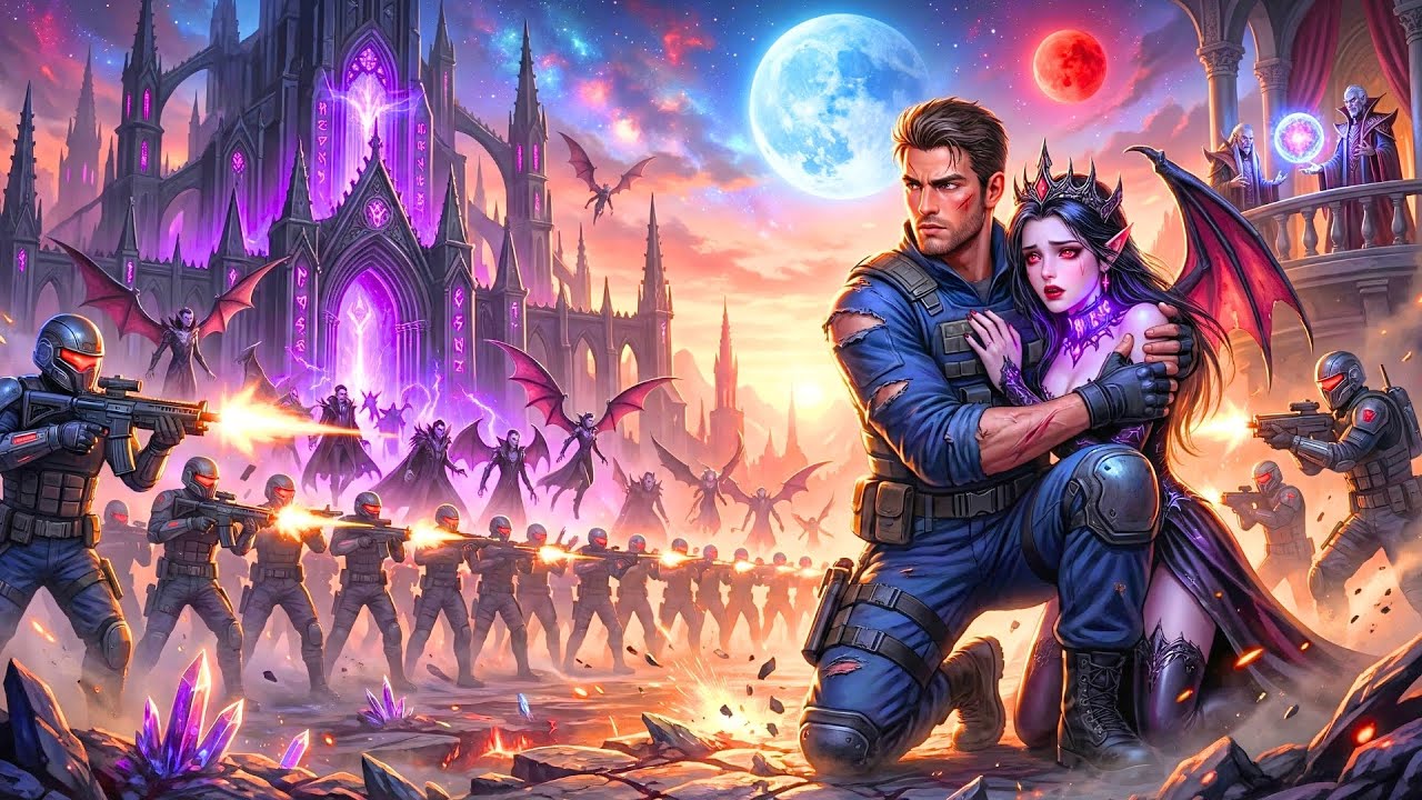 He Shielded a Vampire Princess from Firing Line of 50 Hunters—Woke Up to Her Clan’s IMPOSSIBLE Deal