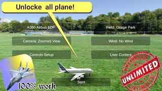 Absolute Rc plane Sim apk/ unlock all plane download now & enjoy it screenshot 1