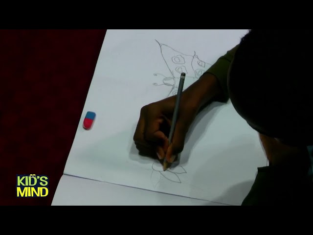 How to draw a butterfly in the sky | with teacher Alvin