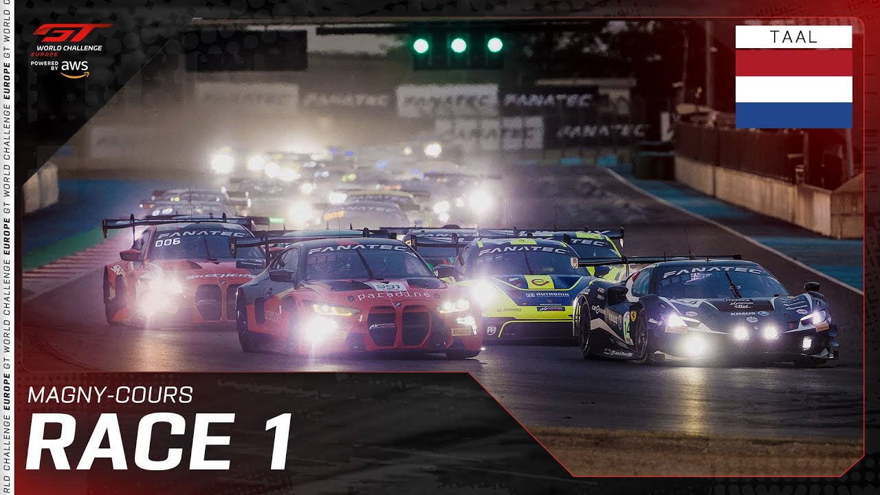 LIVE | Race 1 | Magny-Cours | GT World Challenge Europe powered by AWS 2025 (Dutch)