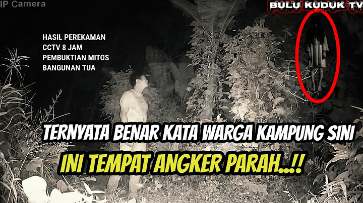 CCTV HOROR‼️ PEMBUKTIAN MITOS BANGUNAN TUA, ANGKER PARAH
