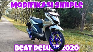 Modifikasi simple BEAT DELUXE 2020 Terbaru SEVER