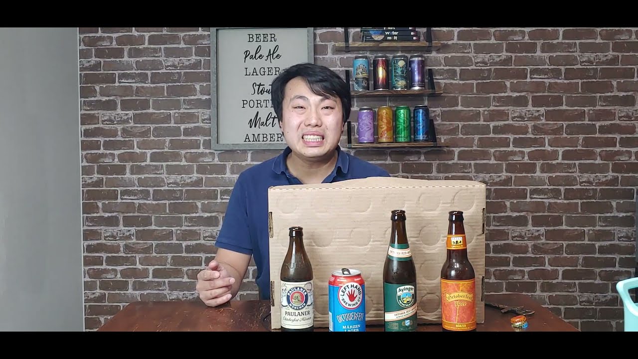 Blind Beers Oktoberfest Märzen (2 German vs. 2 American, Huge Surprise