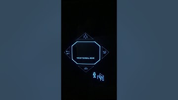 Vectrex Pitrex Vectorblade test