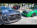 GT 500 Owner PULLS UP TO MUSTANG MEET *INSANE CAR MEET